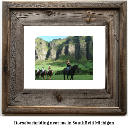 horseback riding near me in Southfield, Michigan